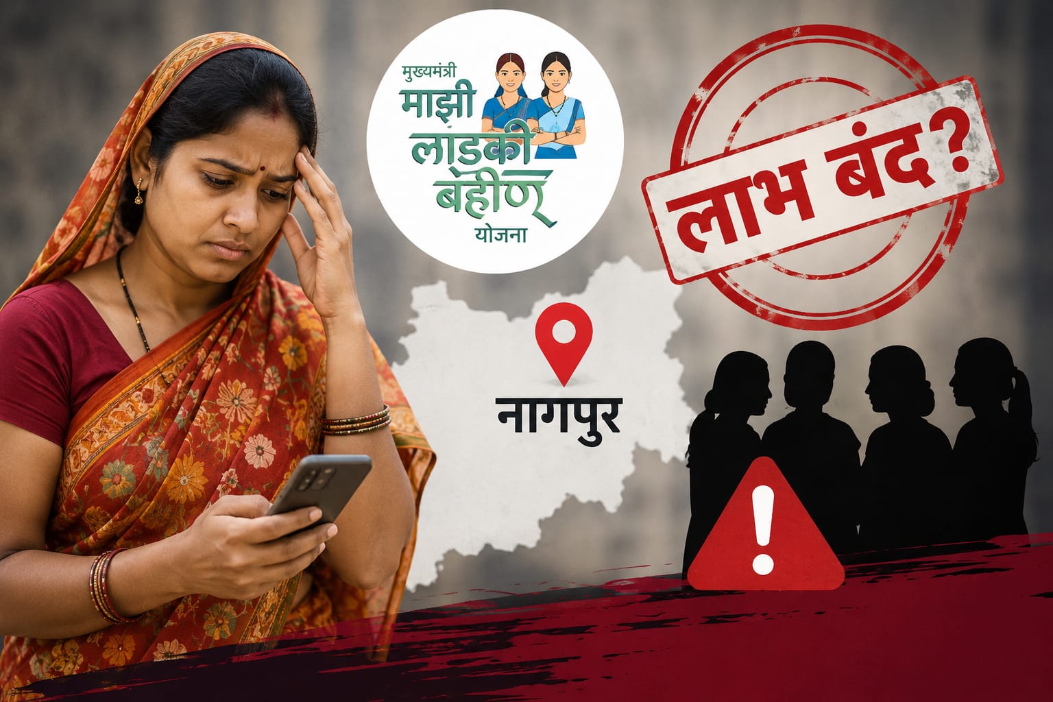 लाडक्या बहिणींना मोठा झटका! नागपुरातील 1 लाख महिला रडारवर