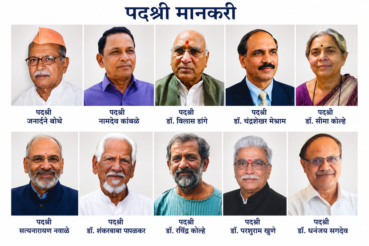 RTMNU में होगा पद्मश्री विभूतियों का सम्मान
