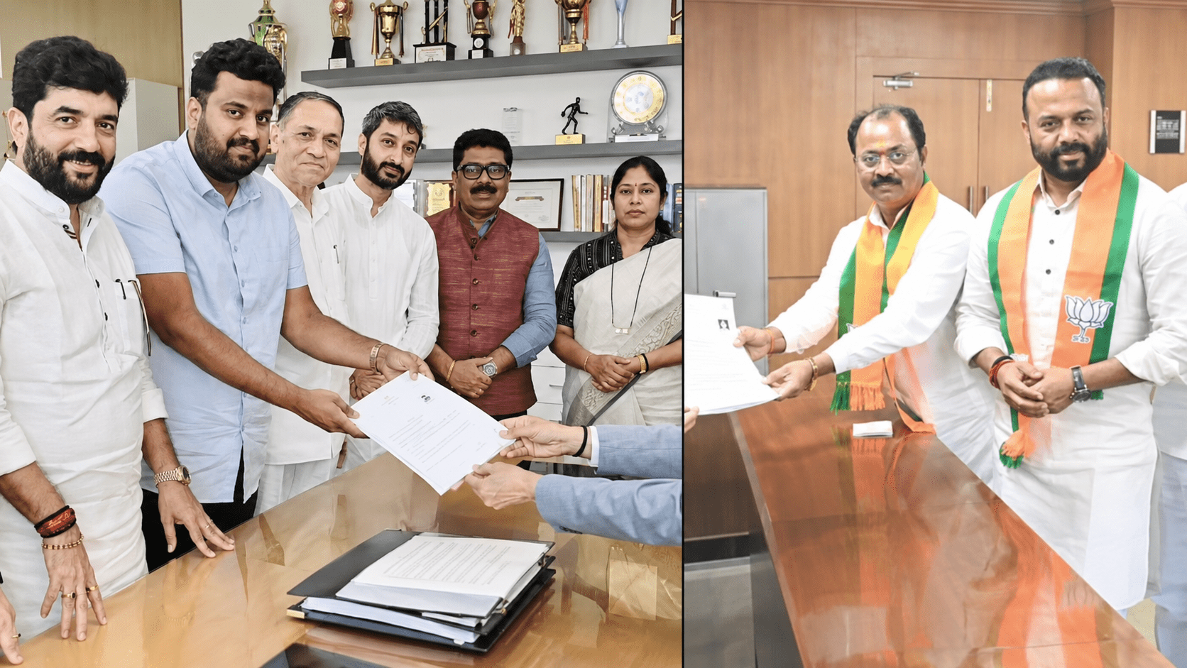 पुण्यात विक्रम काकडे, सोलापुरात राजेंद्र राऊतांच्या उमेदवारी अर्जावर आक्षेप