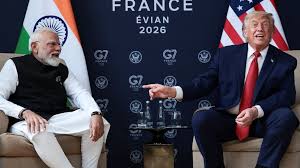 G-7 में मोदी-ट्रंप की मुलाकात, पश्चिम एशिया से लेकर नाविकों की सुरक्षा तक हुई अहम चर्चा
