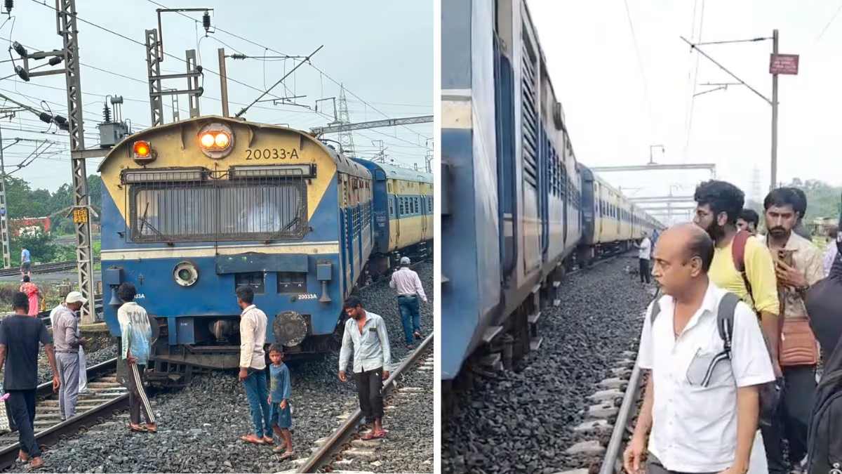 बड़ा हादसा टला! विरार-भरूच MEMU ट्रेन का इंजन पटरी से उतरा, पश्चिम रेलवे की कई ट्रेनें प्रभावित