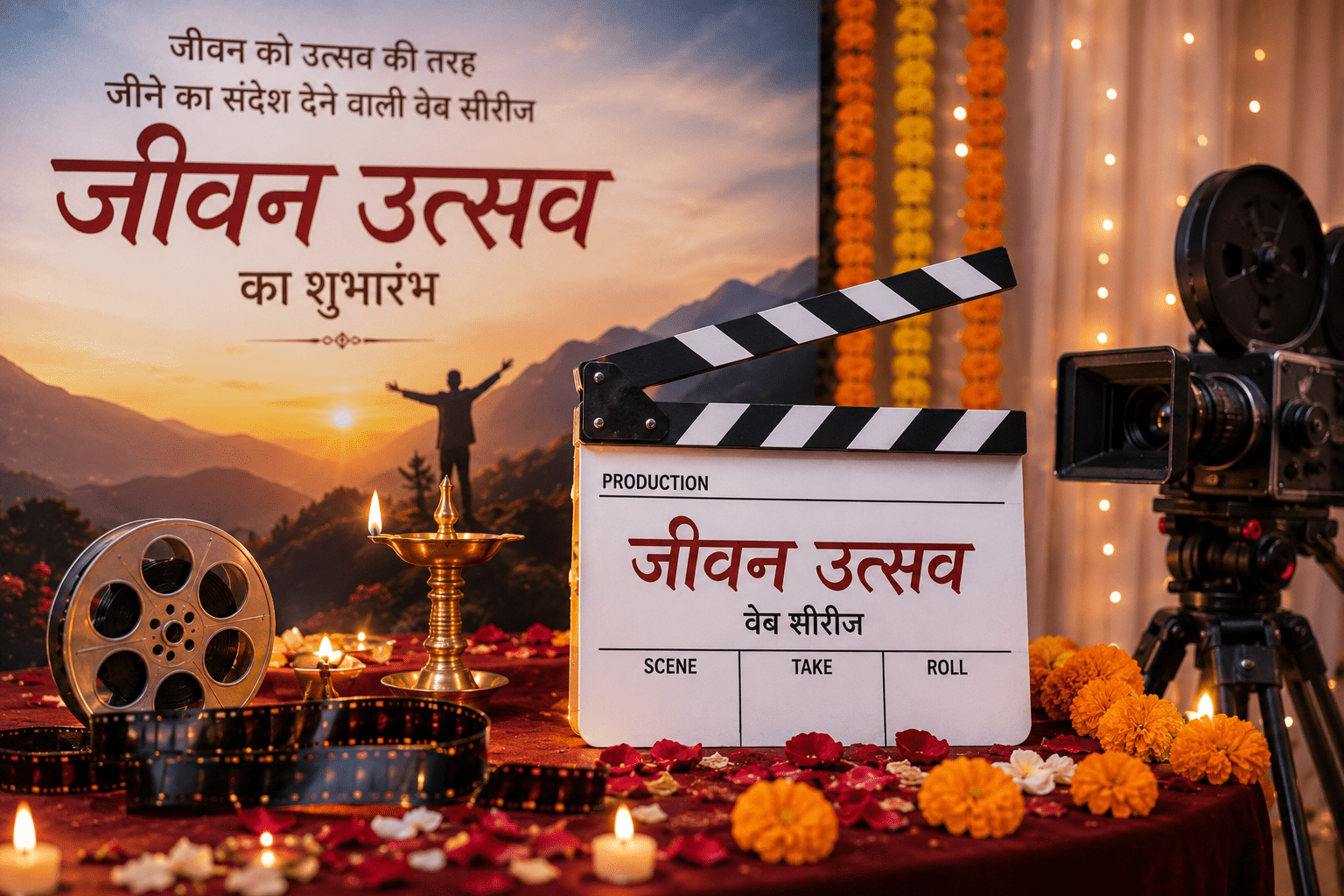 जीवन को उत्सव की तरह जीने का संदेश देने वाली वेब सीरीज ‘जीवन उत्सव’ का शुभारंभ