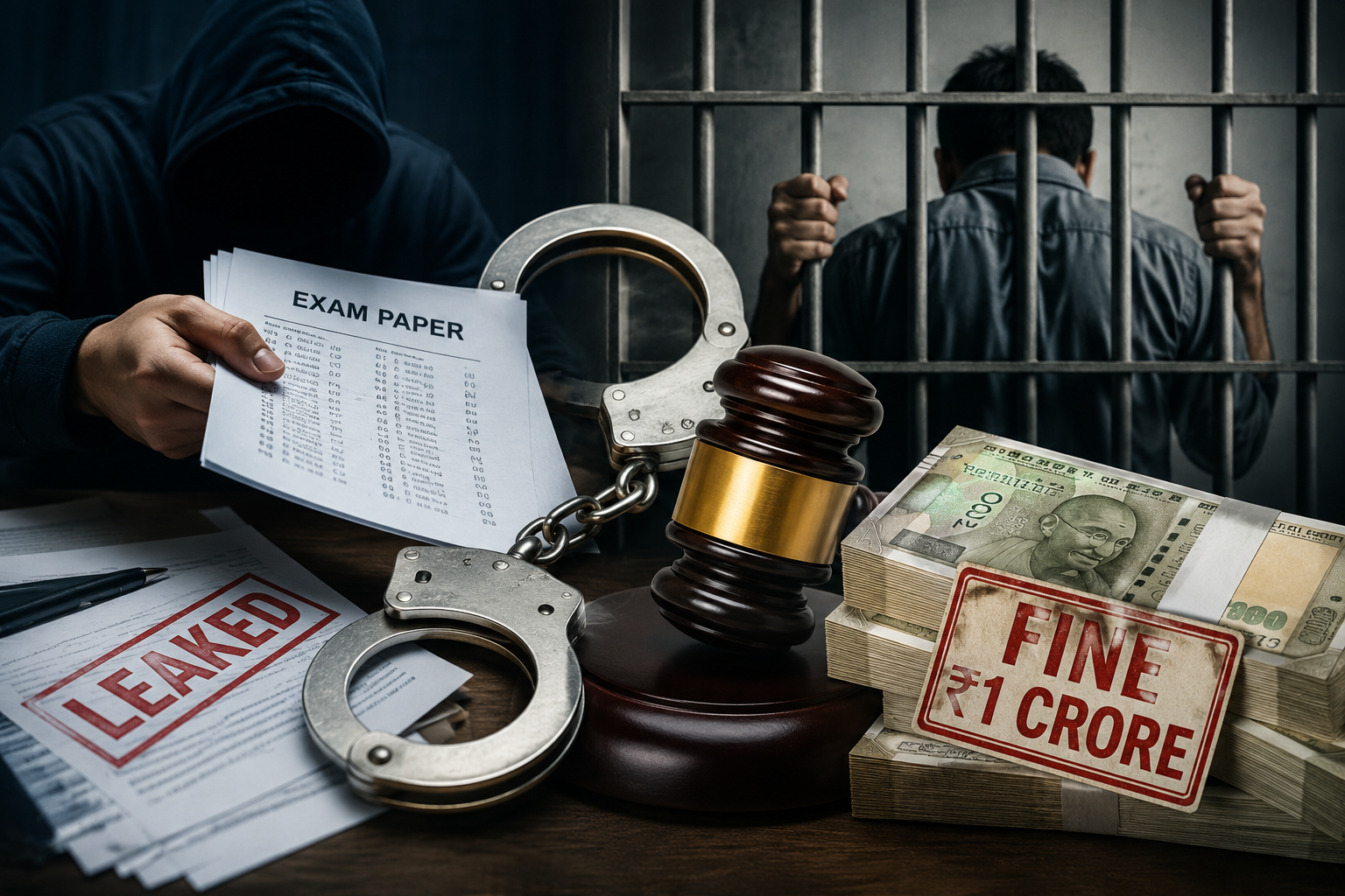 पेपर लीक करने वालों की अब खैर नहीं! 10 साल की जेल और 1 करोड़ रुपये जुर्माने की तैयारी