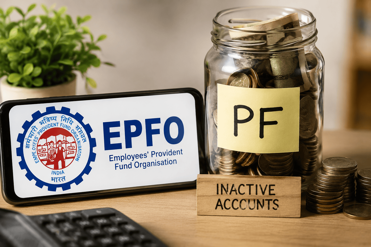 EPFOचा मोठा खुलासा: ३१ लाख निष्क्रिय PF खात्यांमध्ये ९,३३० कोटी रुपये अडकले