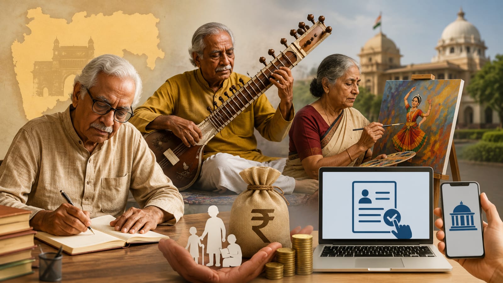 वरिष्ठ साहित्यकारों और कलाकारों के लिए सुनहरा मौका! हर महीने ₹5,000 मानधन, 21 जुलाई तक करें आवेदन