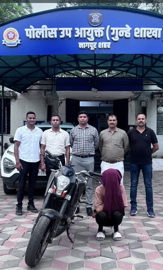 नागपुर में चोरी की KTM बाइक बरामद, 21 वर्षीय युवक गिरफ्तार; फरार साथी की तलाश जारी