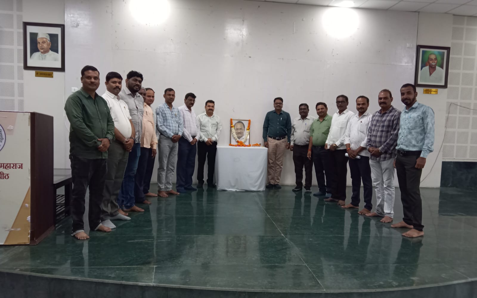आरटीएम नागपुर विश्वविद्यालय में पूर्व उपमुख्यमंत्री अजित पवार की जयंती पर दी गई श्रद्धांजलि