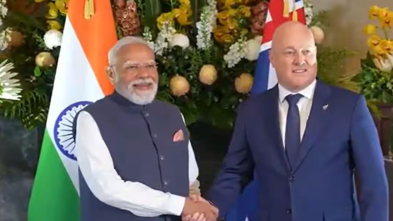 भारत-न्यूजीलैंड की रणनीतिक साझेदारी, 2030 तक व्यापार 35 हजार करोड़ रुपये का लक्ष्य