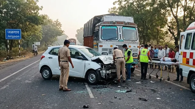 जलगांव में दर्दनाक हादसा, एक ही परिवार के 6 लोगों की मौत