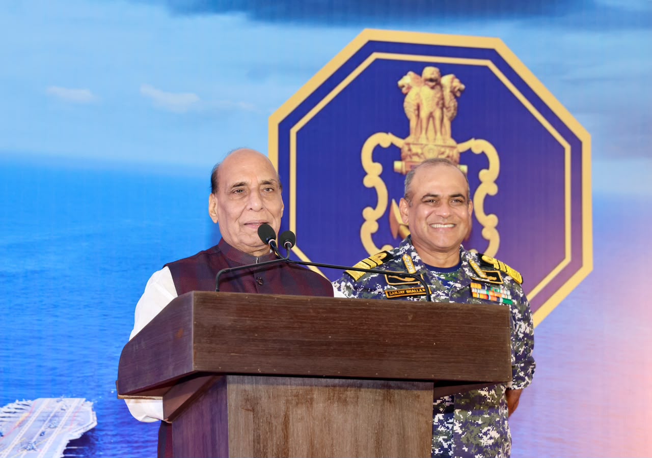 समुद्र से समृद्धि और शक्ति की ओर बढ़े भारत : राजनाथ सिंह