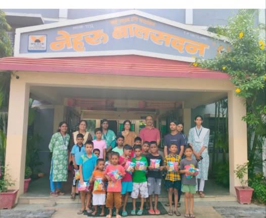नेहरू बालसदन, वानाडोंगरी येथे सदिच्छा भेट; आनंदाची उधळण आणि हास्याची देवाणघेवाण
