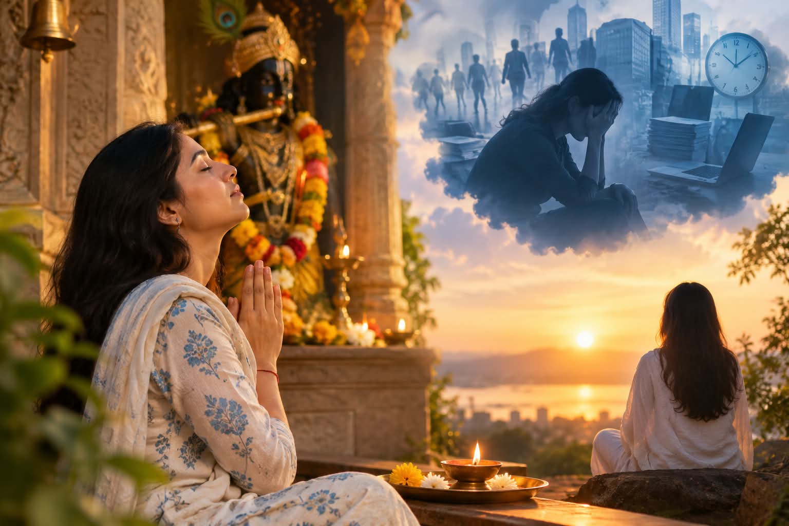 भगवान पर भरोसा है, फिर भी मन अशांत क्यों है? सुकून की तलाश में भटकते मन को समझिए